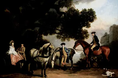 Melbourne and Milbanke Families George Stubbs